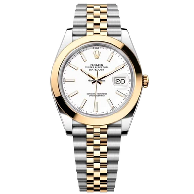 Datejust TwoTone Jubilee Blanco (SUIZO)