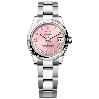 Datejust Romano Pink Diamond (SUIZO)